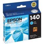 EPSON T140 DURABRITE ULTRA INK, CARTUCHO DE TINTA, CIAN, CODIGO: T140220-AL, PARA: WORKFORCE T42WD (RELATED TERMS: T-42WD 140)