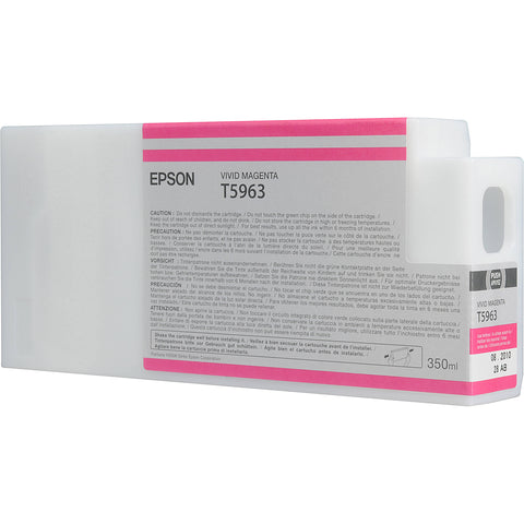 EPSON T596 ULTRACHROME HDR, CARTUCHO DE TINTA, MAGENTA, CODIGO: T596300, PARA: STYLUS PRO 7900 (RELATED TERMS: 596 STYLUS7900 PRO7900)