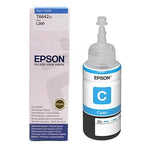 EPSON T664 CISS, BOTELLA DE TINTA, CIAN, CODIGO: T664220-AL, PARA: ECOTANK L110 L1300 L200 L310 L365 L375 L380 L395 L455 L475 L495 L565 L575 L852 (RELATED TERMS: T664 T664220 664)