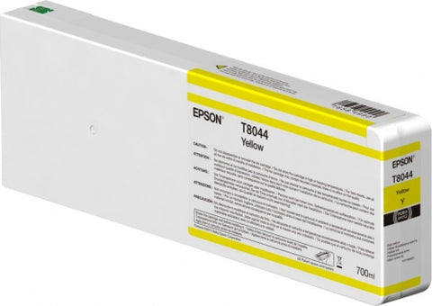 EPSON T804 ULTRACHROME HD (700 ML), CARTUCHO DE TINTA, AMARILLO, CODIGO: T804400, PARA: SURECOLOR P6000 P7000 P8000 P9000 (RELATED TERMS: 804 P-6000 P-7000 P-8000 P-9000)