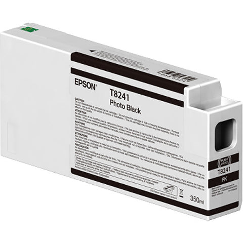 EPSON T824 ULTRACHROME HD (350 ML), CARTUCHO DE TINTA, NEGRO, CODIGO: T824100, PARA: SURECOLOR P6000 P7000 P8000 P9000 (RELATED TERMS: 824 P-6000 P-7000 P-8000 P-9000)