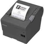 EPSON TM-T88V SERIAL + USB IMPRESORA TERMICA COLOR GRIS OSCURO PARA RECIBOS DE PUNTO DE VENTA CODIGO: C31CA85084 (POS)