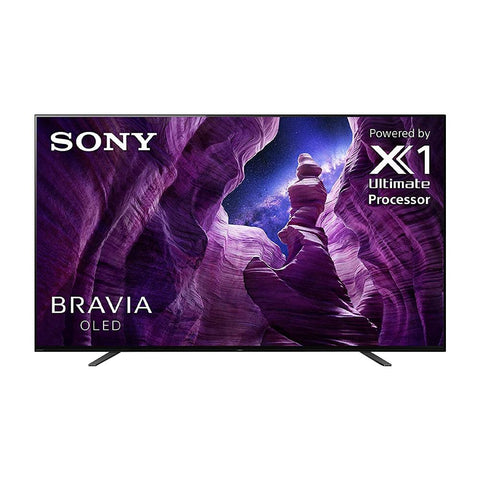 Sony XBR65A8H Televisor OLED Ultra HD 4K HDR Smart de 65" | Procesador X1 Ultimate | Pixel Contrast Booster | SFF Surround | Bluetooth | Modelo 2020