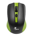 Mouse, Marca: XTM-310GN, Código: Xtech, Optico, Sin Cable, 2.4 GHz Wireless