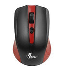 Mouse, Marca: XTM-310RD, Código: Xtech, Optico, Sin Cable, 2.4 GHz Wireless