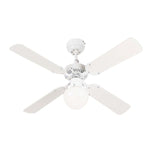 Abanico blanco de techo modelo princess ambiance de 42", Westinghouse