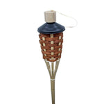 Antorcha tejida de bambú de 5"