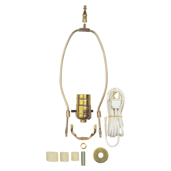 Kit para lámpara socket de paso cordón blanco, Westinghouse
