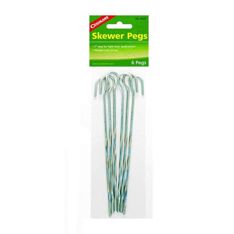 Ganchos para camping 18 cm coghlan´s skewer pegs, Coghlans
