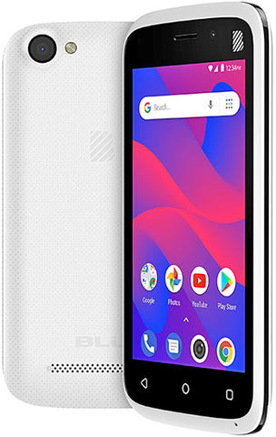 BLU, L4 A350A, 8GB, 512MB RAM, MICROSD HASTA 64GB, 4.0", NEGRO, DUAL SIM, QUADCORE 1.3GHZ, CAMARA 5MP, SELFIE 2MP