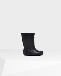 Bota de caucho negra n° 7