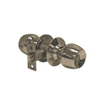 Cerradura de bronce antiguo tipo pera, Luxset