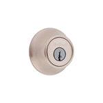 Cerradura kwikset con cilindro sencillo de níquel satinado, Kwikset