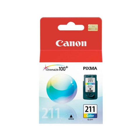 Marca: CANON, CONSUMIBLES PARA IMPRESIÓN, CARTUCHO DE TINTA CANON CL211CLR COLOR