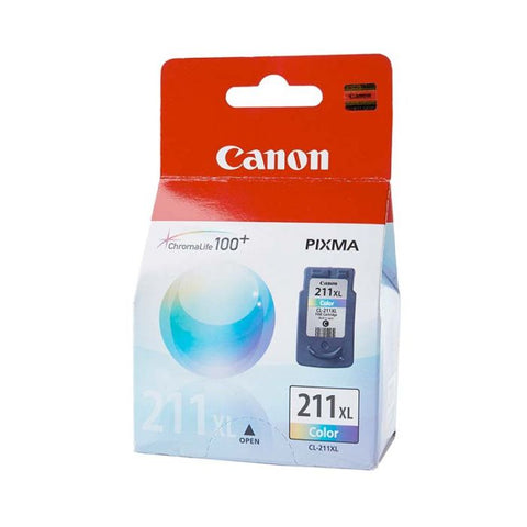 Marca: CANON, CONSUMIBLES PARA IMPRESIÓN, CARTUCHO DE TINTA DE ALTO RENDIMIENTO CANON CL211XL COLOR