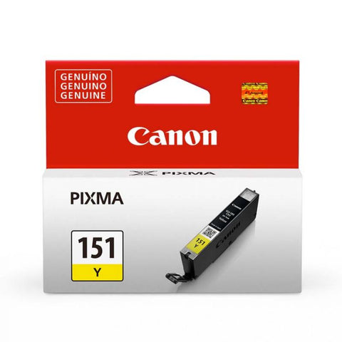 Marca: CANON, CONSUMIBLES PARA IMPRESIÓN, Cartucho De Tinta Canon CLI-151 Compatible Con MG6310/MG5410/IP7210 - Amarillo