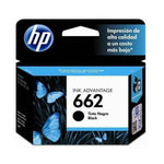 Marca: HP, CONSUMIBLES PARA IMPRESIÓN, Cartucho de tinta HP 662 negra Original (CZ103AL)