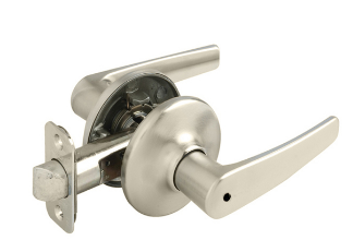 Cerradura para baño/recámara kwikset de níquel satinado, Kwikset