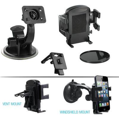 Porta celular premier de parabrisas o ventana de auto, Premier