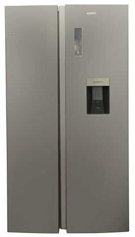 NISATO, Refrigerador, Modelo: NRF-688INVSLM, Capacidad: 20 Pies Cúbicos, Acabado: Color Acero Inoxidable