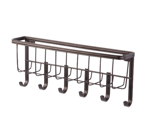 Organizador negro interdesign para llaves, mensajes o cartas, Interdesign