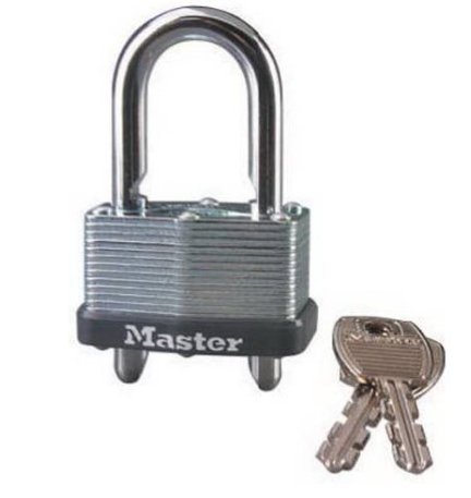Candado ajustable mediano master lock de 1-3/4", Master lock