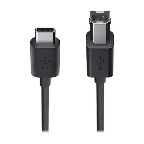 BELKIN CABLE DE IMPRESORA USB 2.0 DE USB-C A USB-B
