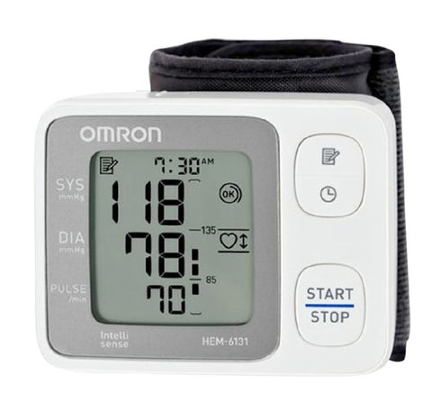 Marca: OMRON, TOMADOR DE PRESIÓN, MONITOR DE PRESION ARTERIAL DE MU ECA AUTOMATICO