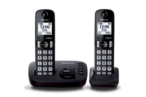 Marca: PANASONIC, TELÉFONOS INALÁMBRICOS, TELEFONO INALAMBRICO DECT CONTESTADOR KIT DE 2