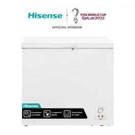 Hisense Congelador | Horizontal 7.0 cu. ft. | Con Slide Glass Door | Blanco