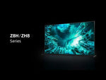 Sony Z8H Televisor FA LED Ultra HD 8K HDR Smart de 85" | Procesador X1 Ultimate | 8K XDR Pro | Acoustic Multi-Audio | HLG | Bluetooth | Modelo 2020