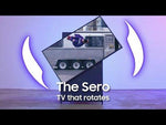 Samsung The Sero Televisor QLED Quantum 4K/HDR Smart de 43" | Pantalla Giratoria | Active Voice Amplifier | Tizen | Ambient Mode | Bluetooth
