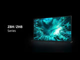 Sony Z8H Televisor FA LED Ultra HD 8K HDR Smart de 85" | Procesador X1 Ultimate | 8K XDR Pro | Acoustic Multi-Audio | HLG | Bluetooth | Modelo 2020