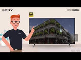 Sony X807H Televisor LED Ultra HD 4K HDR Smart de 65" | Procesador X1 | 4K X-Reality PRO | Dolby Vision | TRILUMINOS | Bluetooth | Modelo 2020