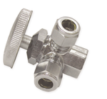 Llave de angulo de 3 vías, Aquatek