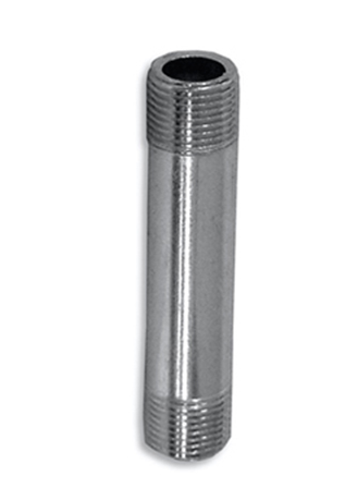 Niple roscado galvanizado