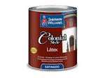 Latex estilo colonial base ultra deep satinado 1/4 de galon, Sherwin willians