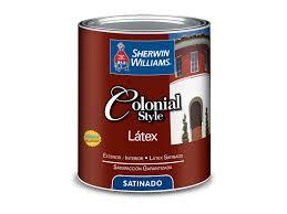 Latex estilo colonial base deep satinado 1/4 de galon, Sherwin willians