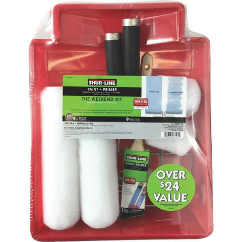 Kit de 9 piezas para pintar, Shur line