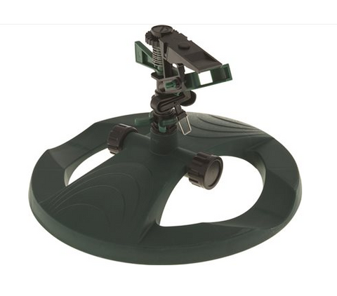 Aspersor pulsador melnor de 25 metros con base, Melnor