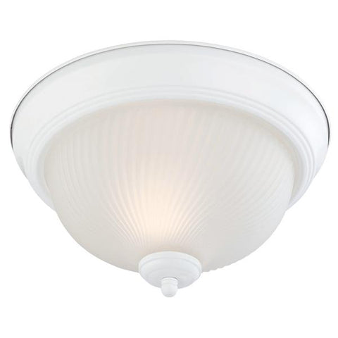 Lámpara de techo de 2 piezas blanca de 11", Westinghouse