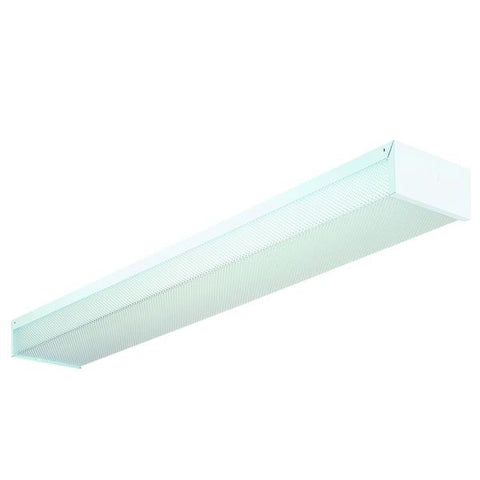 Lámpara fluorescente con pantalla de 4' y 2 tubos, Lithonia