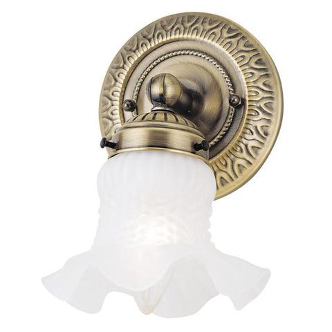Lámpara de pared cobre antiguo con 1 luz de 100w, Westinghouse