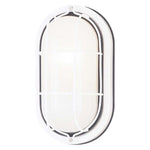 Lámpara blanca oval de pared de 60w, Westinghouse