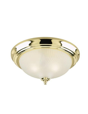 Lámpara dorada para techo de 2 luces, Westinghouse