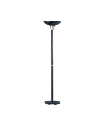 Lámpara de pedestal negra 72" pulgadas, Park madison lighting