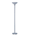 Lámpara de pedestal plateada 72" pulgadas, Park madison lighting