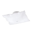 Lámpara de techo 2 luces rectangulares blanco, Westinghouse