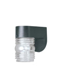 Lámpara de pared para exteriores negra policarbonato mono luz 60 watts, Westinghouse