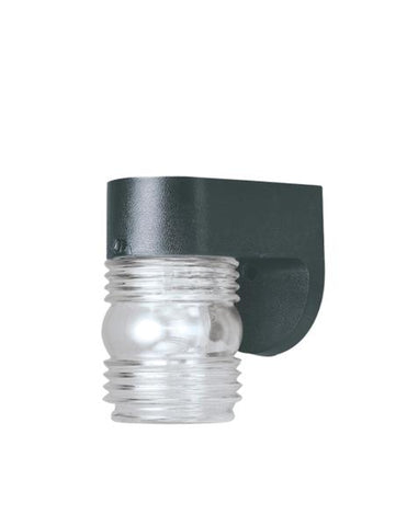 Lámpara de pared para exteriores negra policarbonato mono luz 60 watts, Westinghouse